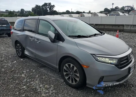 2021 Honda Odyssey Exl from USA, damaged, VIN 5FNRL6H78MB021897